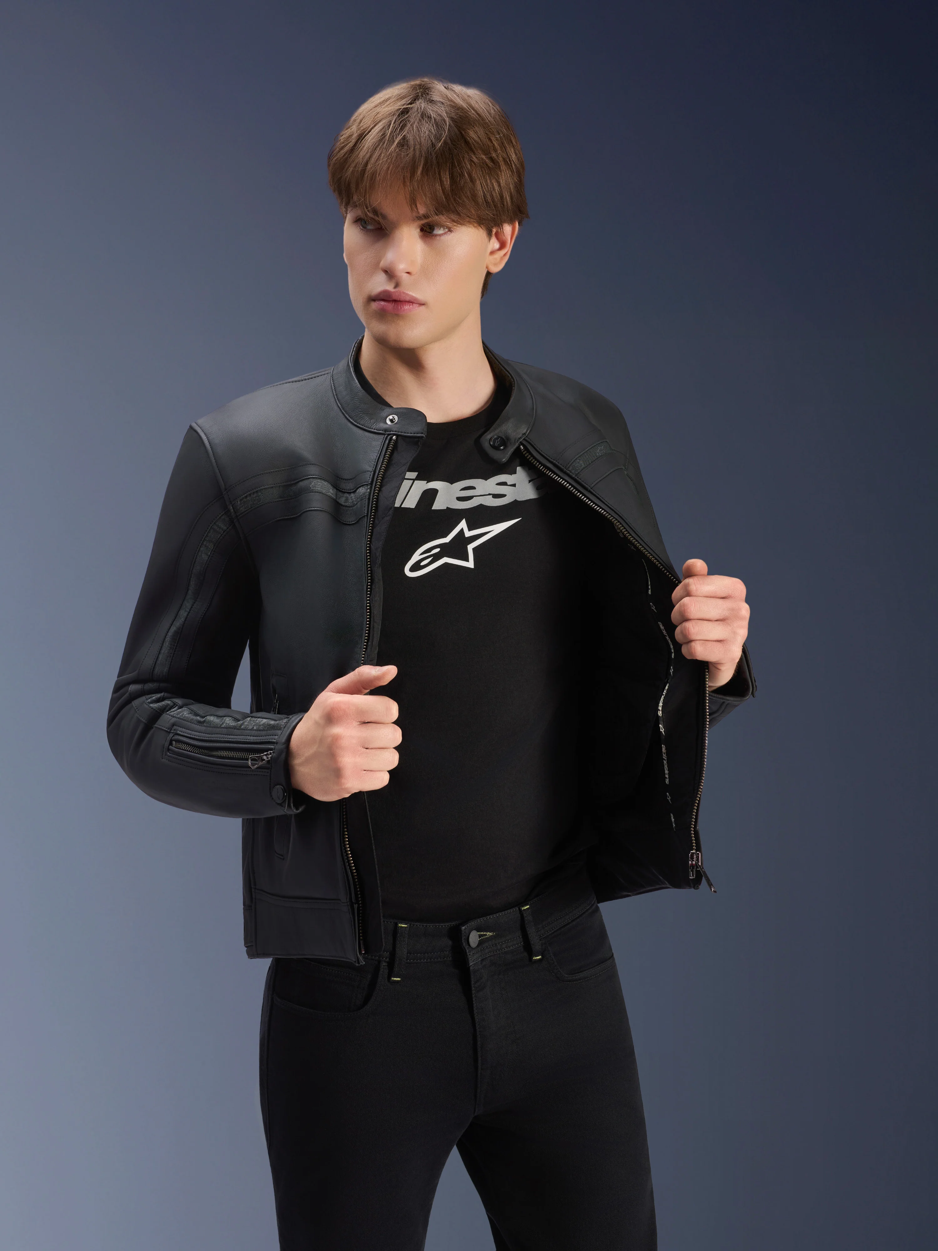 Chaqueta De Cuero Dyno - Image 8