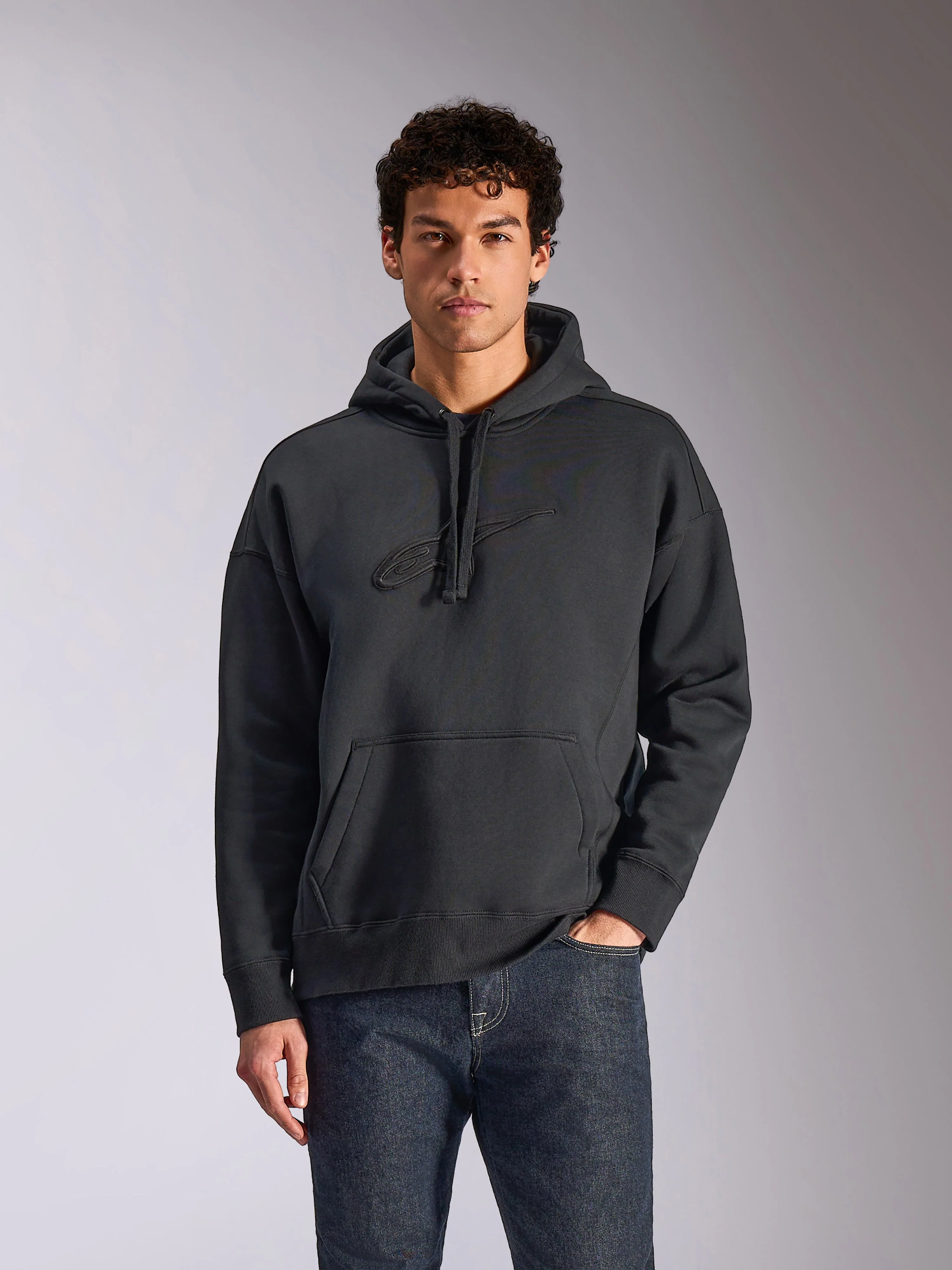 Sudadera Con Capucha Oversized Emergent