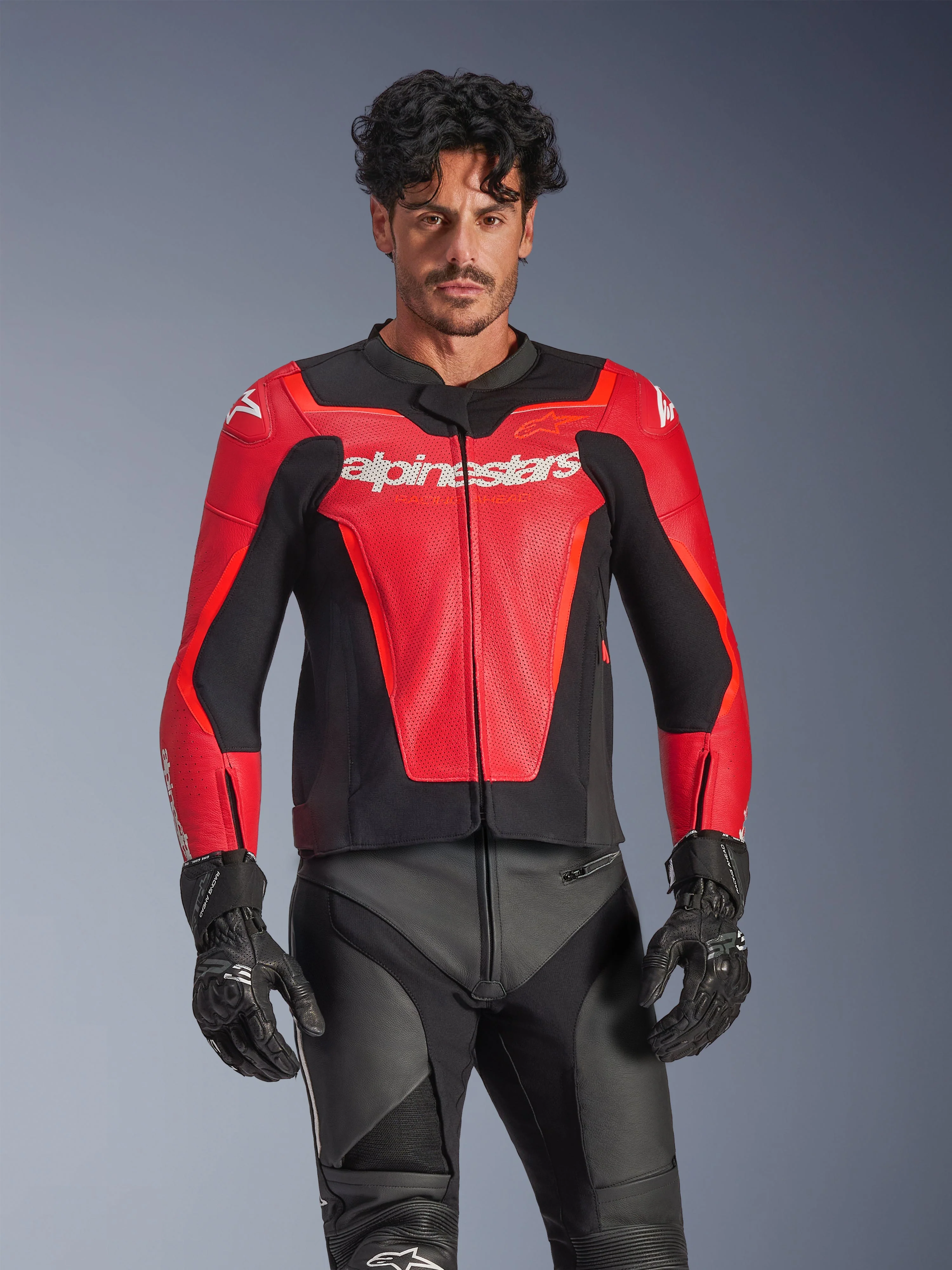 Chaqueta De Cuero GP Force V2 Air