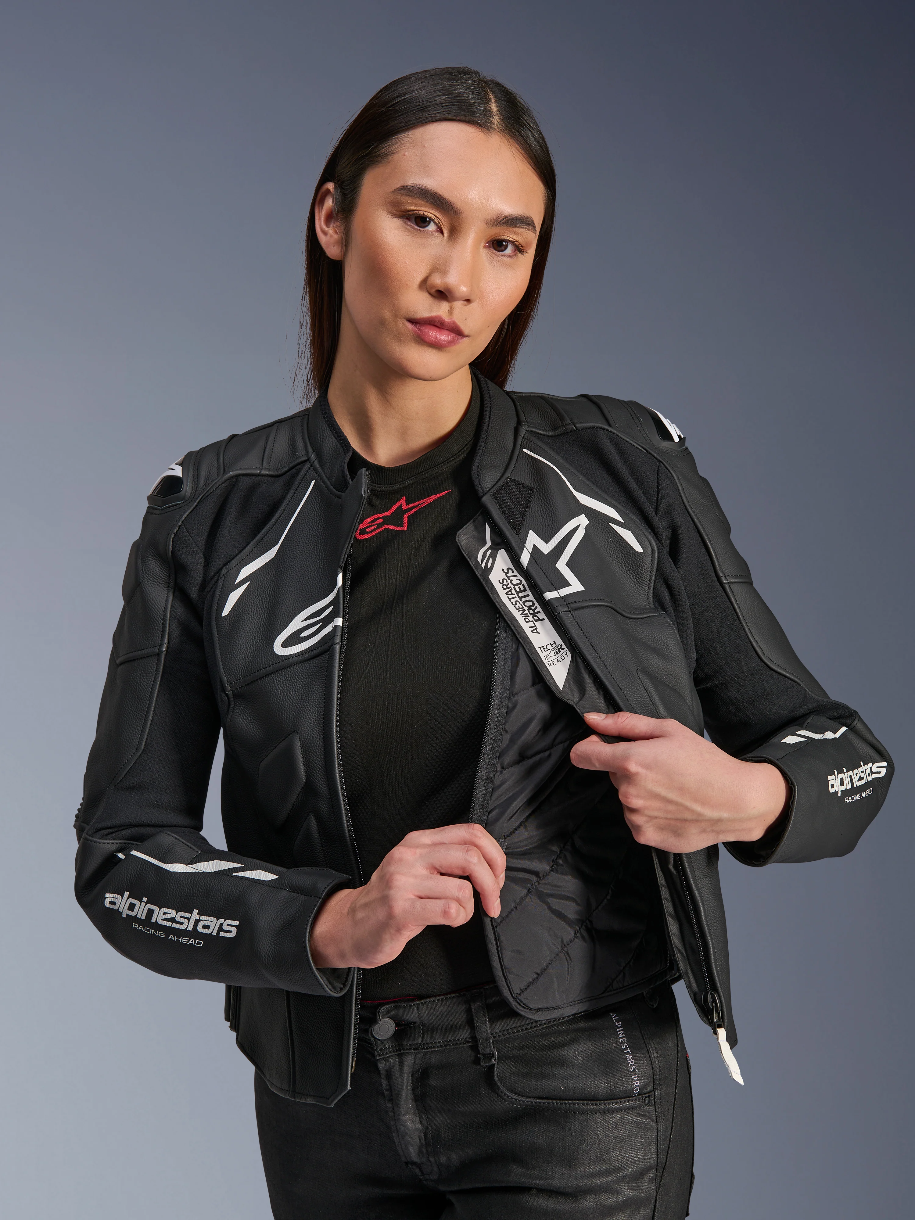 Chaqueta De Cuero Stella Dusk - Image 8